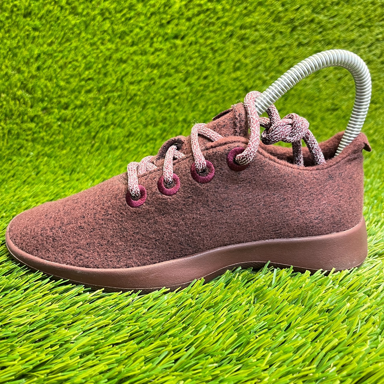 Allbirds Wool Runners Berry Red Womens Size 5 Walking Running Shoes Sneakers