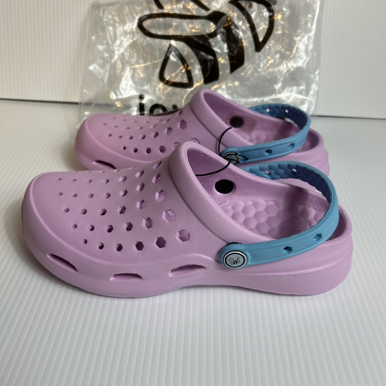 J4 Joybees Clogs ~ Pink Lavender Sky Blue ~ Kids Youth ~ Active ~ NWT