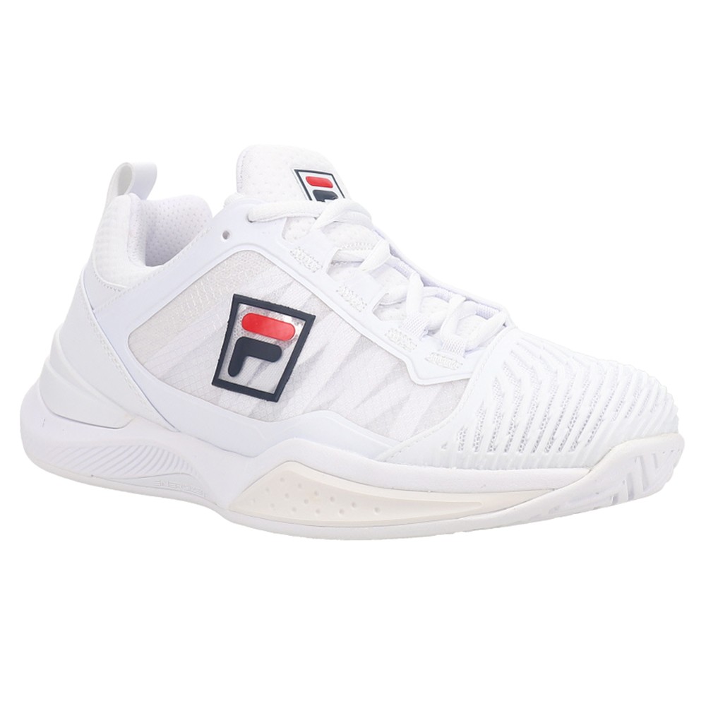 Fila Speedserve Energized Tennis Womens White Sneakers Athletic Shoes 5TM01779-
