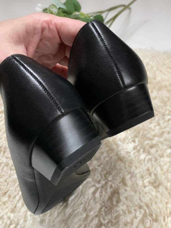 Women Peter Kaiser heels black leather 38 #ca09