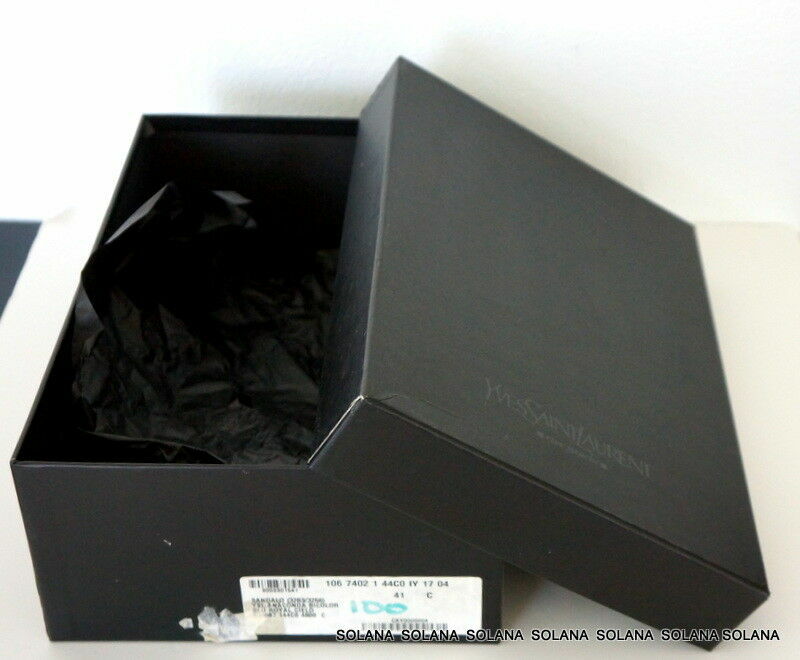 Yves Saint Laurent Empty Shoe Box for PUMP Platform Sandals YSL 100% Authentic