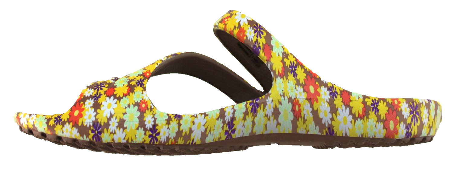 NWT CROCS Women’s Size 7 Kadee II Retro Floral Croslite Strappy Sandals