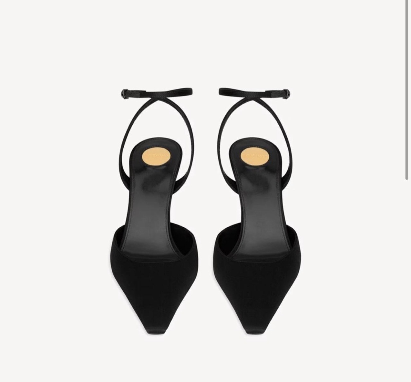 Yves Saint Laurent Aimee Slingback Satin Pumps Brand New size 39