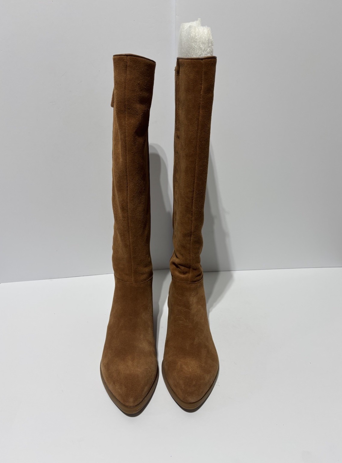 Nine West Women’s Nihari Brown Suede Knee High Boots, Size 6.5 M