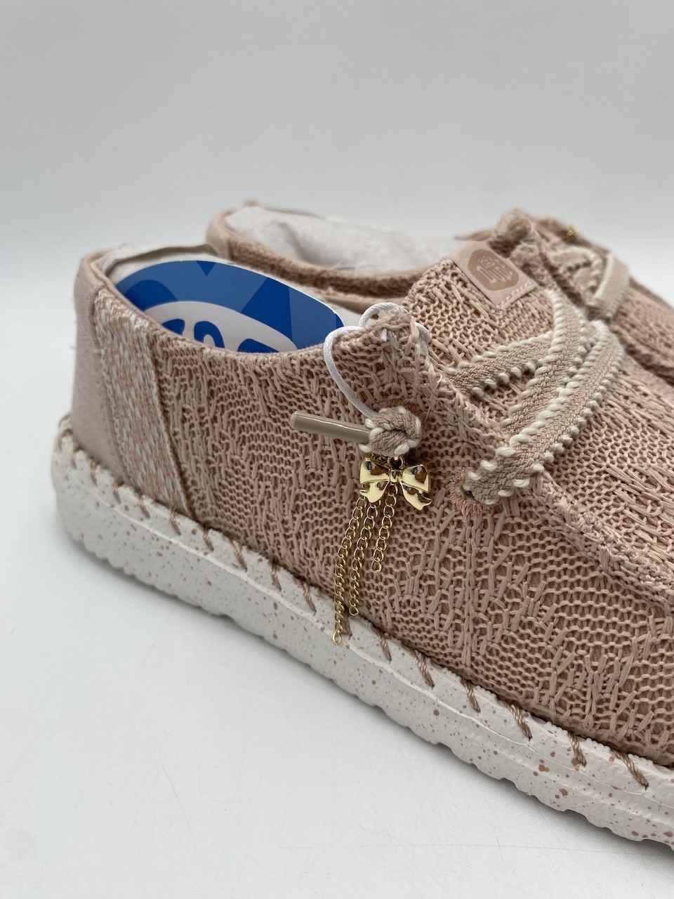 Hey Dude WENDY BOHO KNIT Women’s NEW Casual Loafers Rose Dust Multiple Sizes