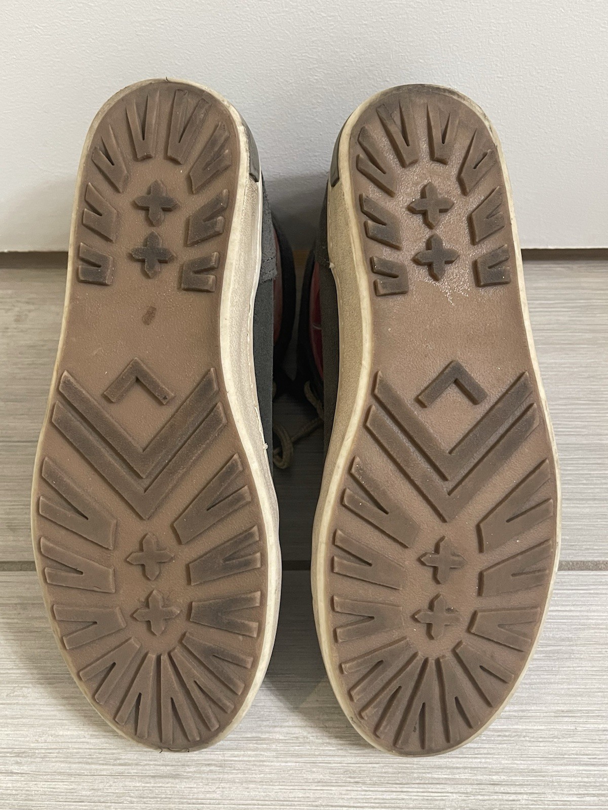 Inkkas Andes Mountain Camping Boots High Top Gray Suede Canvas Women’s Size 8