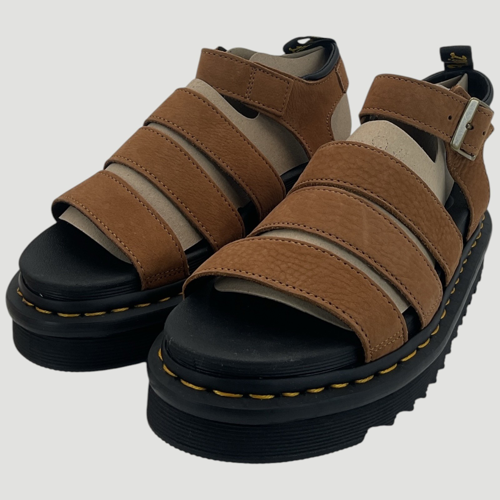 Dr. Martens Blaire Women’s Size 8 Brown Leather Sandals NIB
