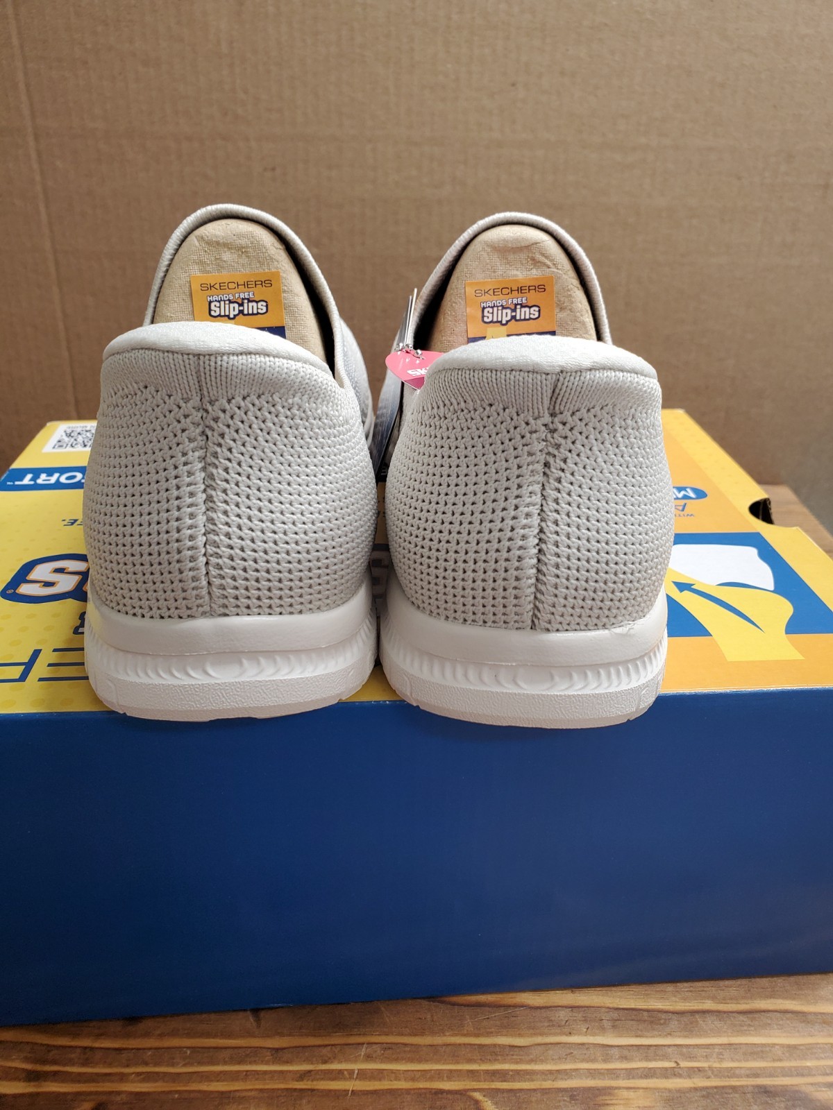 Skechers Performance Go Walk Evolution Gray Slip on Shoes Sneakers New Open Box