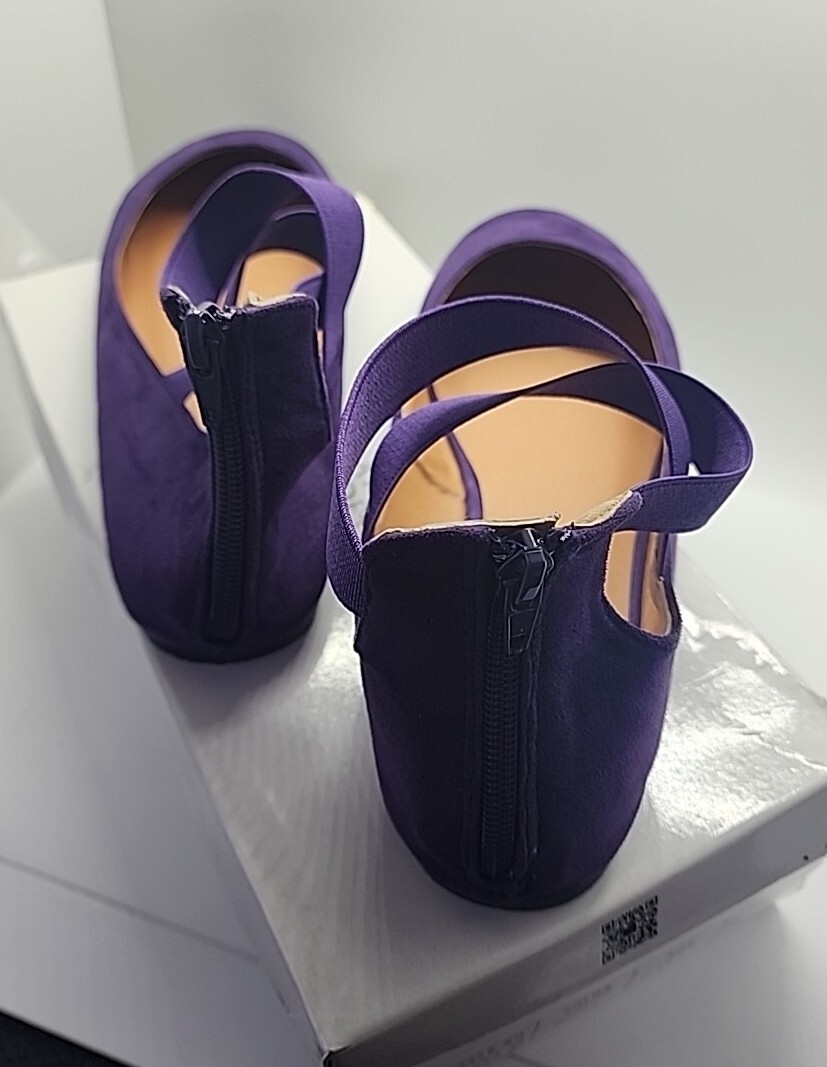 Daily Shoes Womens Classic Ballerina Slip On Flats Walker- US Size 11 M