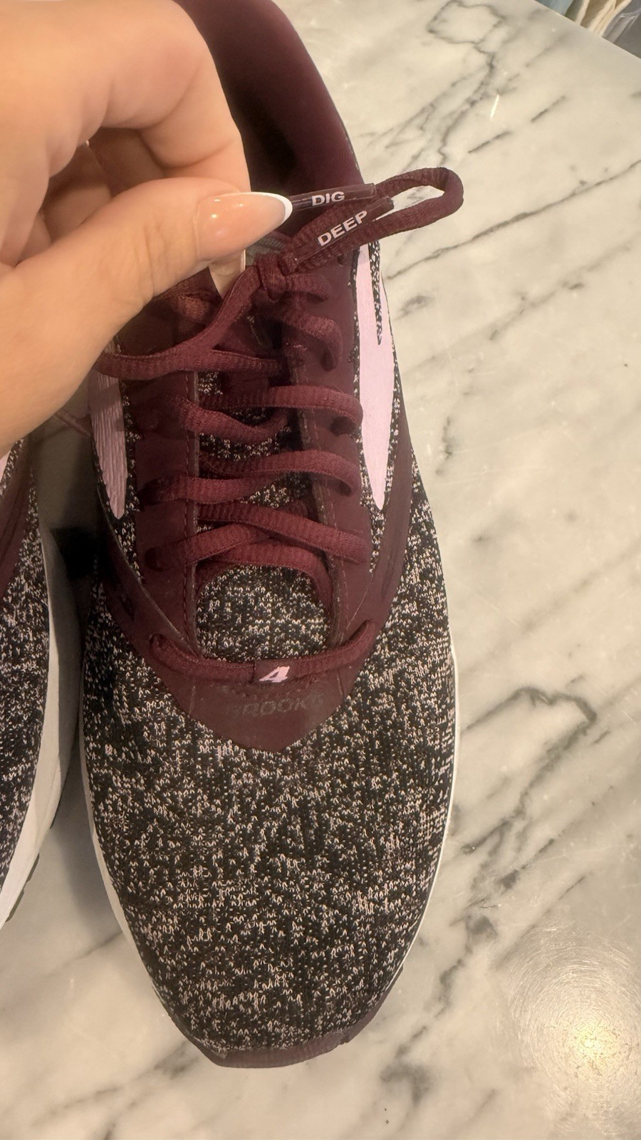 Brooks Launch 4 Women’s Lace-Up Low Top Sneakers Purple/Pink 120234-1B-941