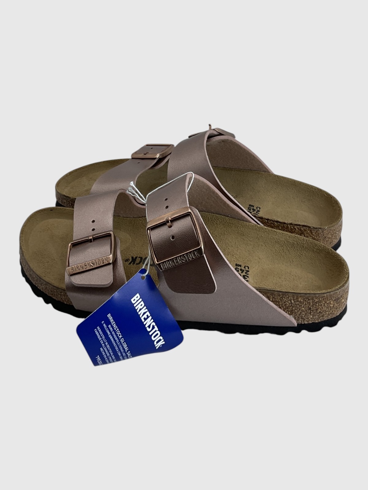 Birkenstock Arizona Women’s Size 7 US 38 EU Copper Sandals Narrow NIB