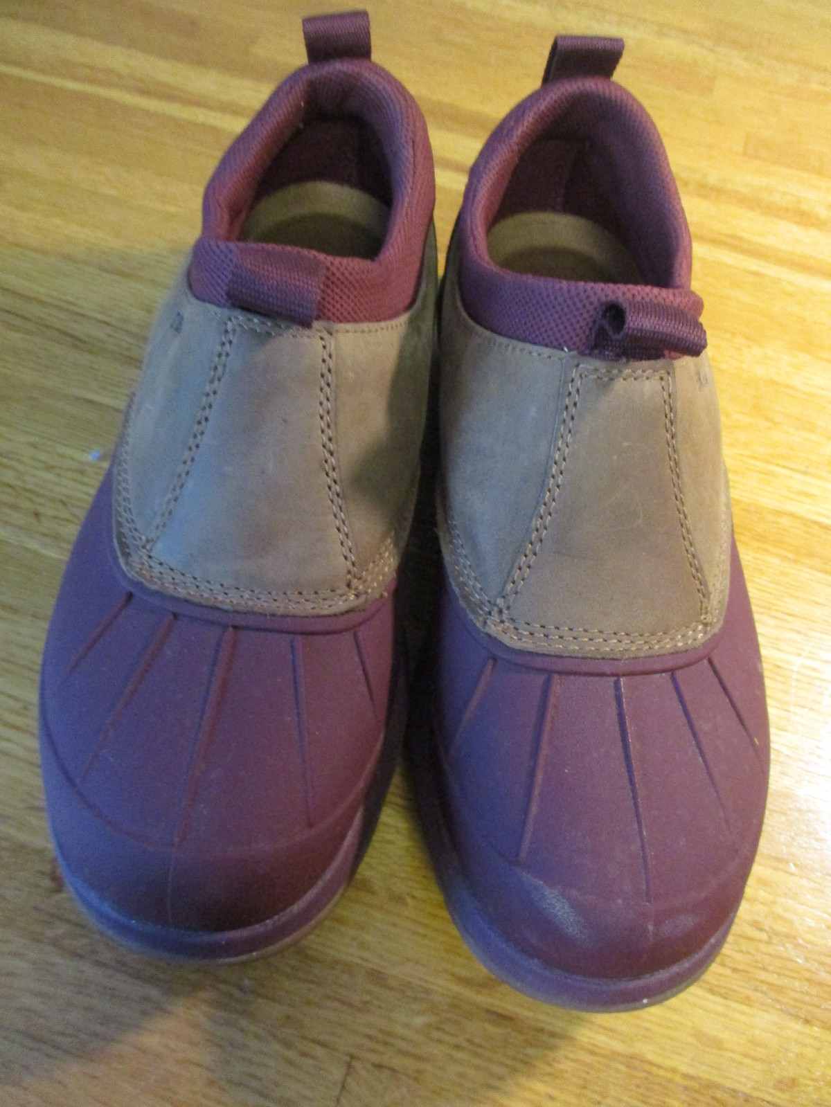 LL Bean Storm Chaser Ankle Duck Boots TEK Slip On Womens 9 Medium Outdoor