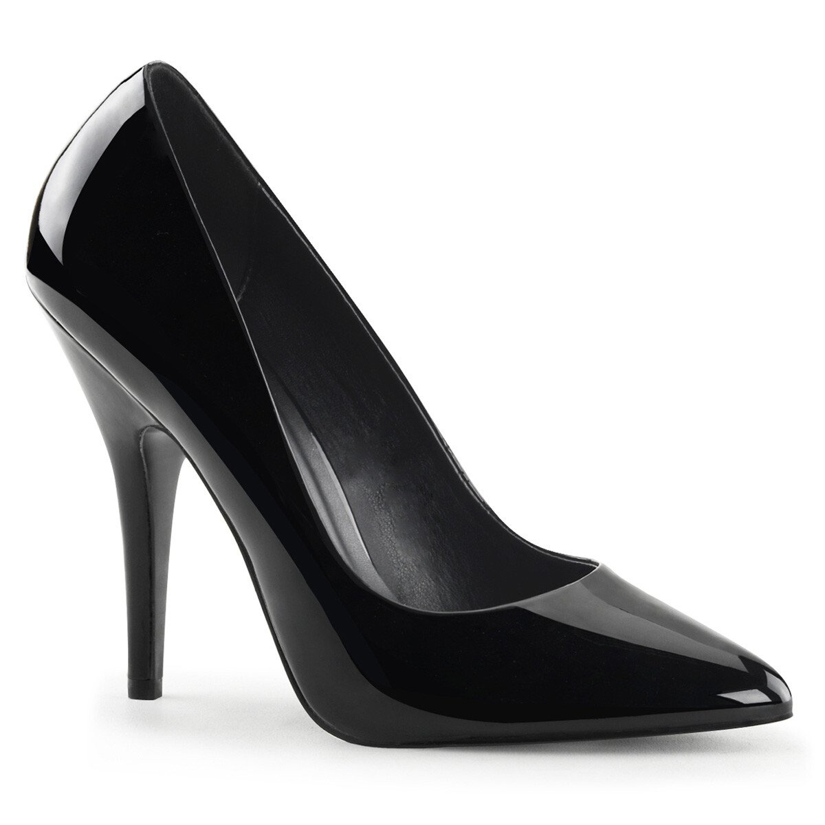 Black Stiletto Pinup Heels Mens Drag Queen Pageant Ball Womans Shoes 13 14 15 16