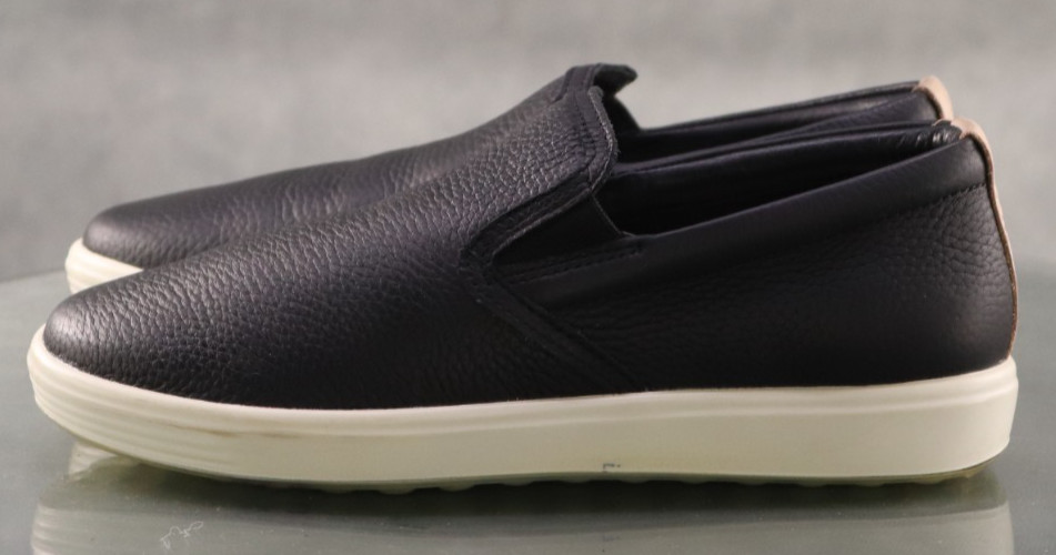 ECCO Soft 7 Women’s Slip On Loafer Sneaker Shoes Size EU 37 US 6-6.5 Leather EUC