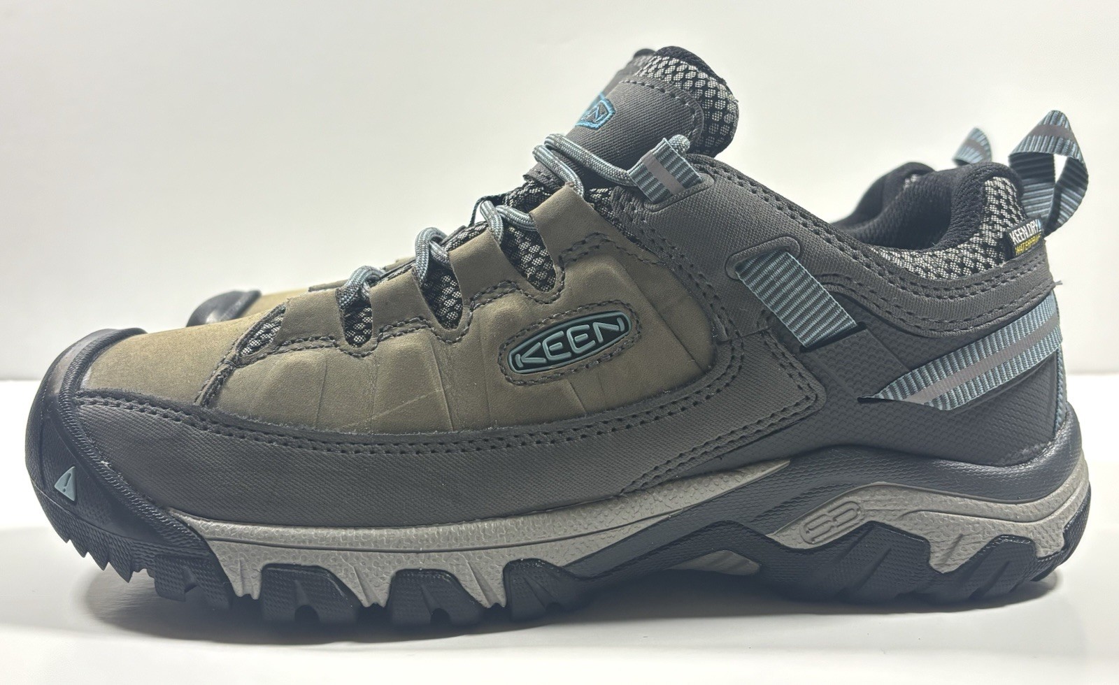 KEEN Targhee III Women’s Size 8.5 Waterproof Hiking Magnet/Atlantic Blue 1023038