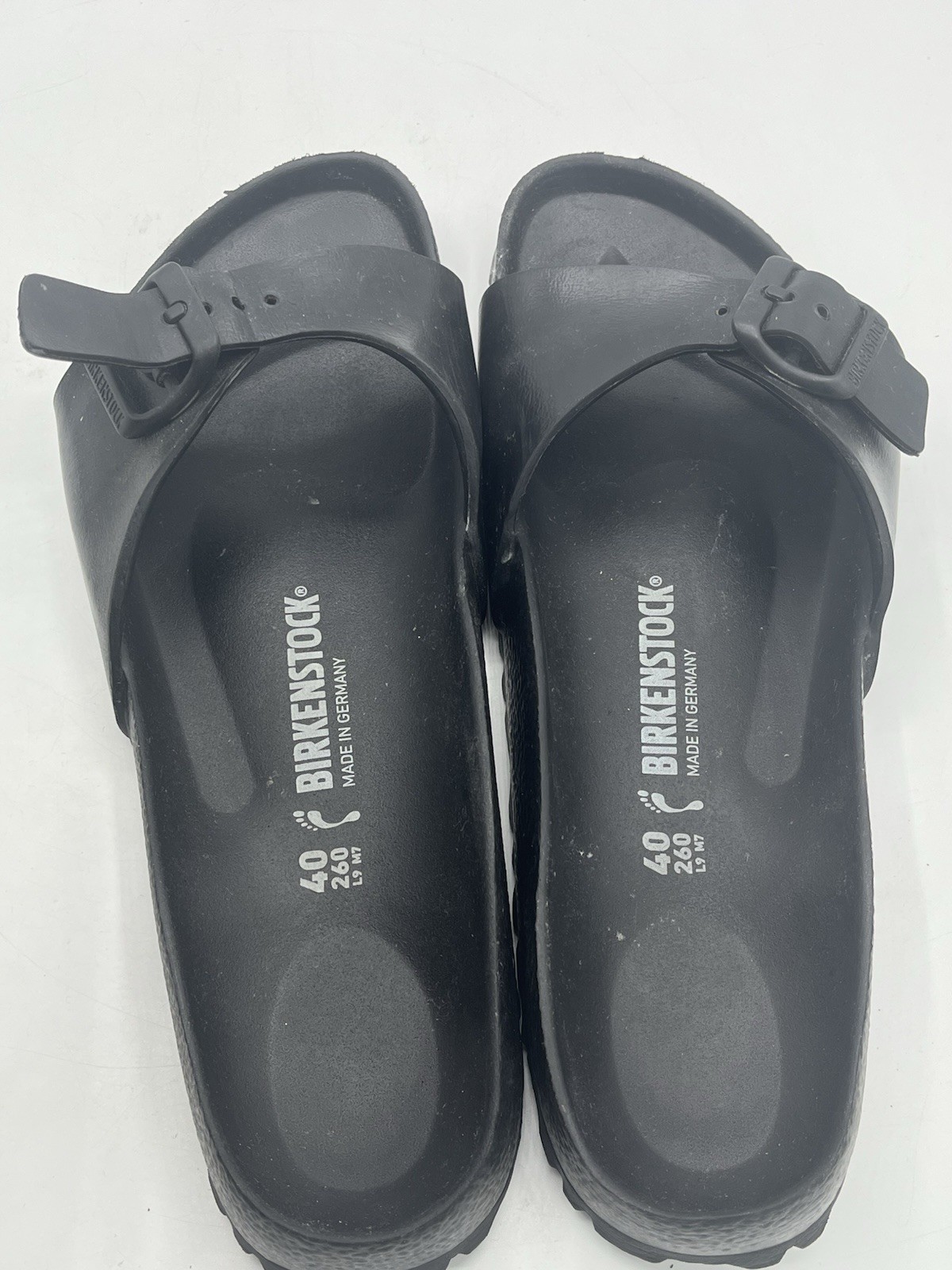 Unisex Adults Birkenstock Madrid EVA Slider Beach Summer Flat Sandals 40 L9/M7