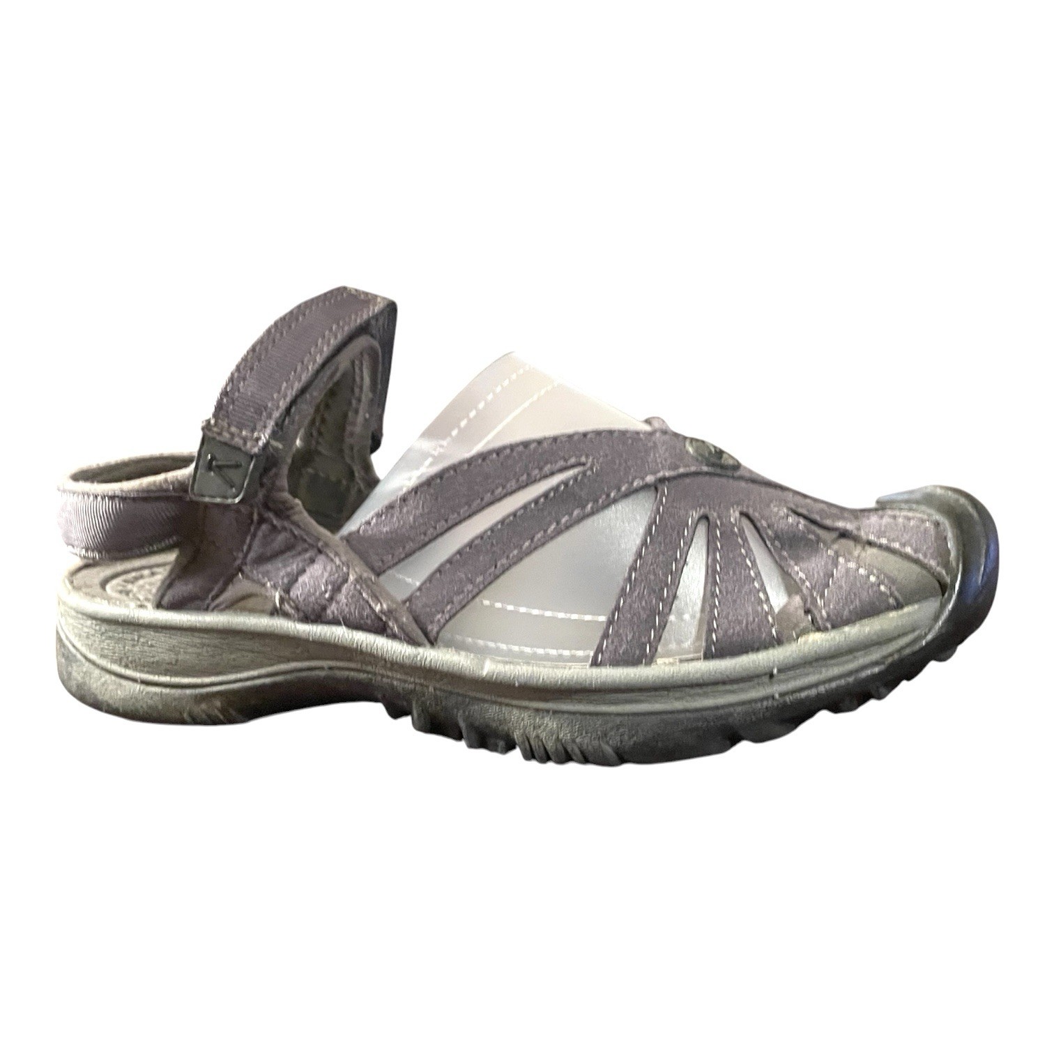 KEEN Rose Women’s Sport Sandals Suede Gray US 9.5
