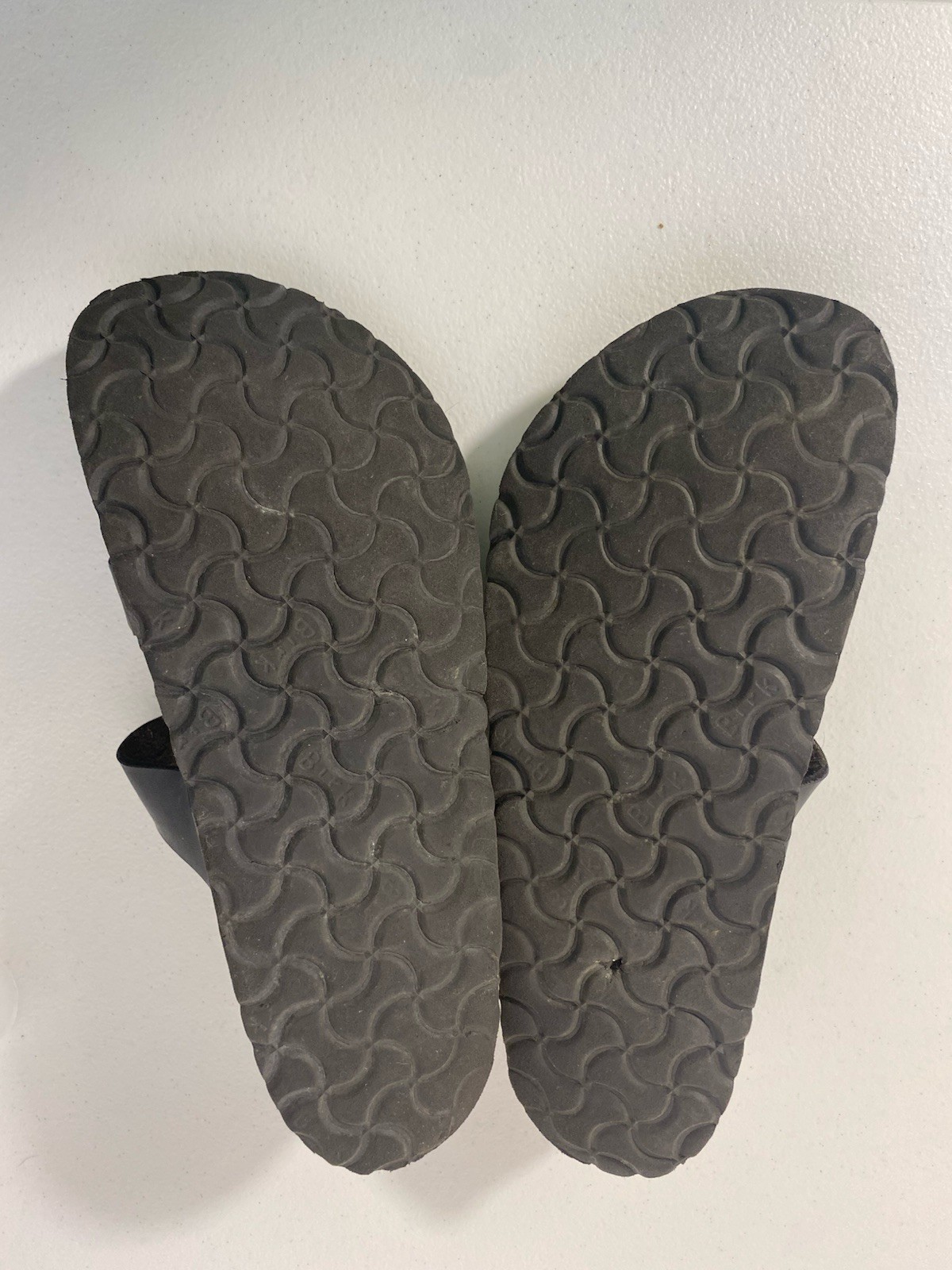 Birkenstock Mayari Black Leather Toe Loop Sandals Women EU 41 US 10-10.5 Comfort