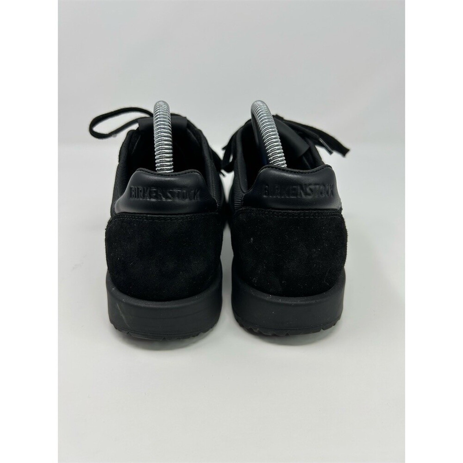 Birkenstock Honnef City Lace-Up Low Top Sneakers Black Unisex Adults Size 40