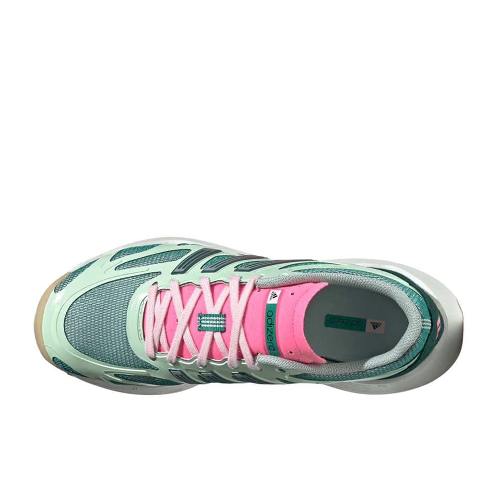 adidas Adizero Aruku Lace Up Womens Green Sneakers Casual Shoes JR6251