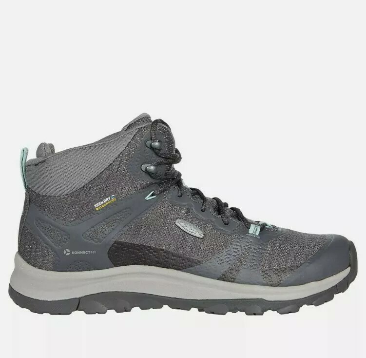KEEN Women’s Terradora 2 Waterproof Mid Height Hiking Boot Magnet Ocean Wave 6.5