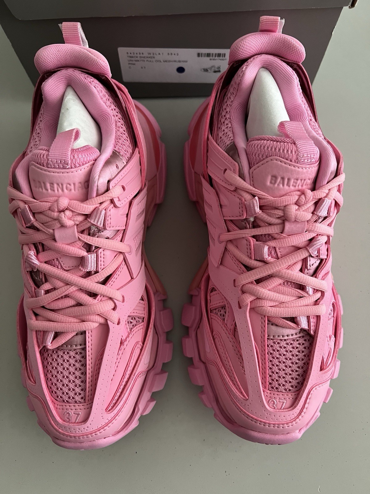 Balenciaga NEW Track Sneakers Pink EU37/US7