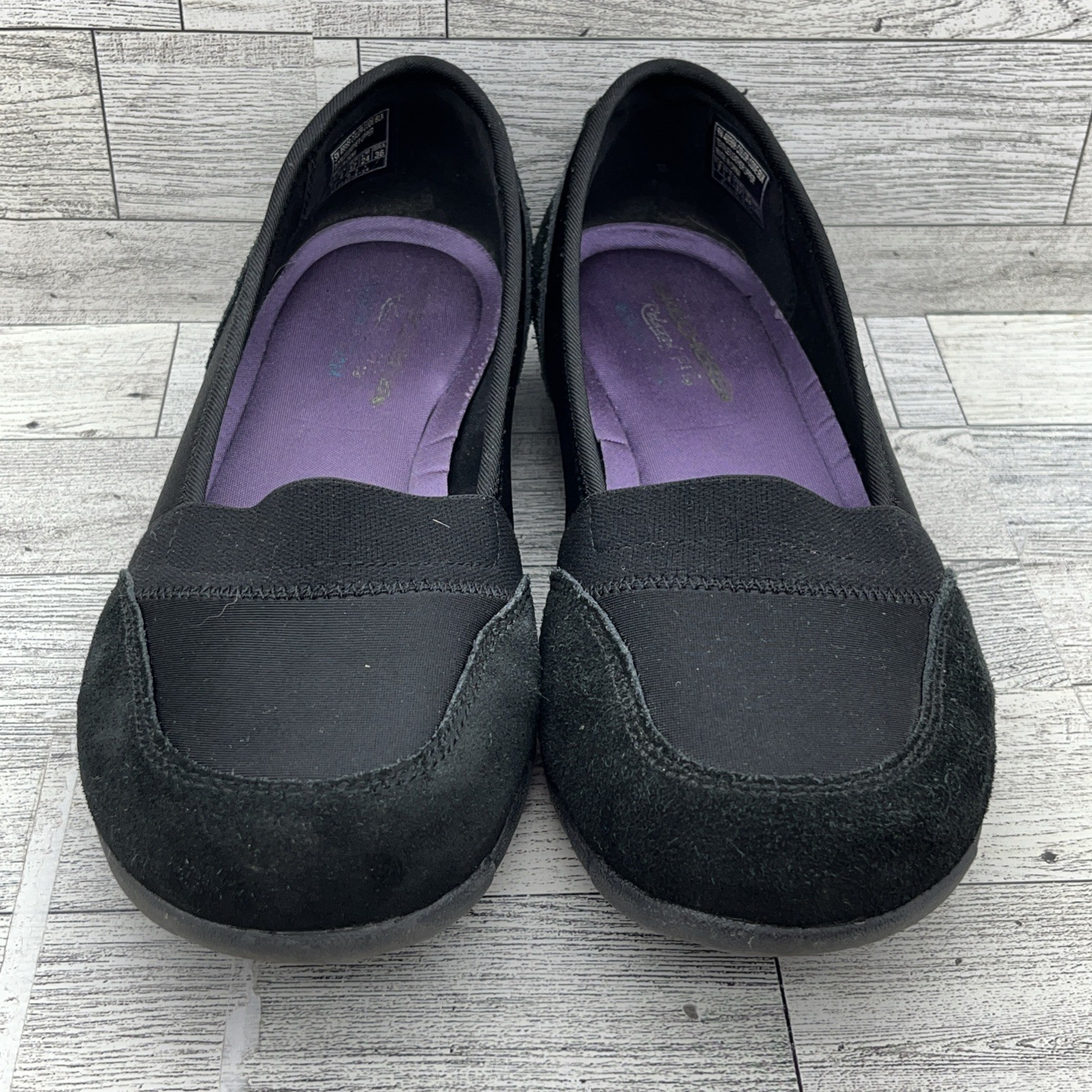 Skechers Relaxed Fit Career 9 To 5 Black Loafer Shoes 48988 Women Size 7