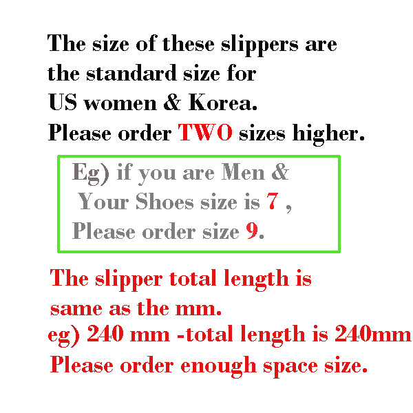 Home Outdoor Indoor Beach Wide Slipper Women Men Child Three Line Made in Korea