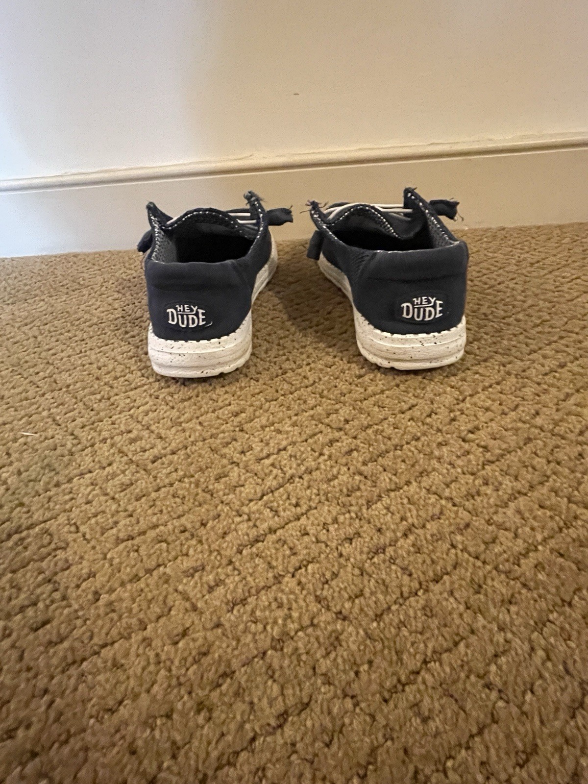Hey Dude Wendy Stretch Sox Women’s Casual Shoes Navy, Size W7