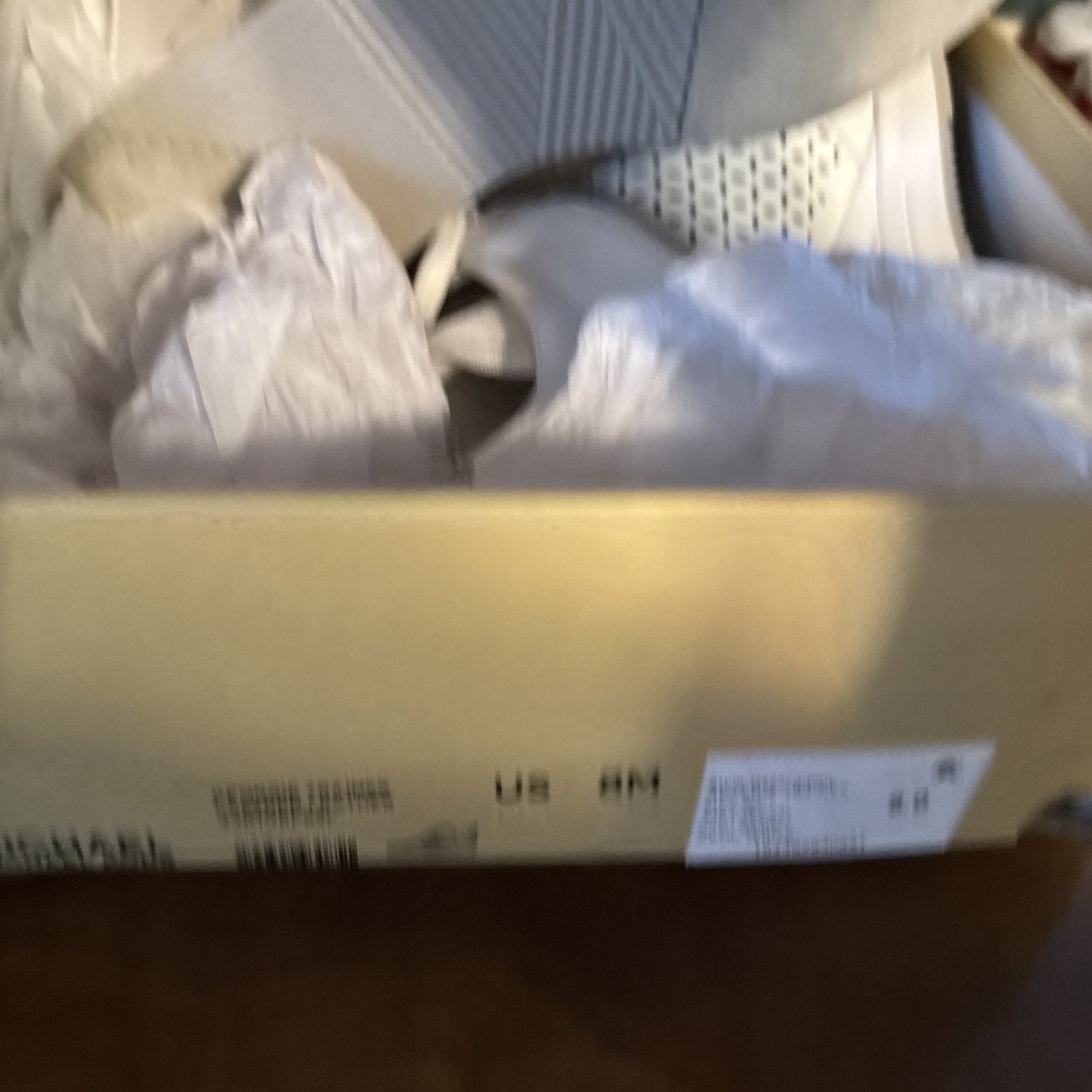 Michael Kors White Brown Gold Logo Lace Up Low Top Wedge Sz 8 Men/Women 9.5