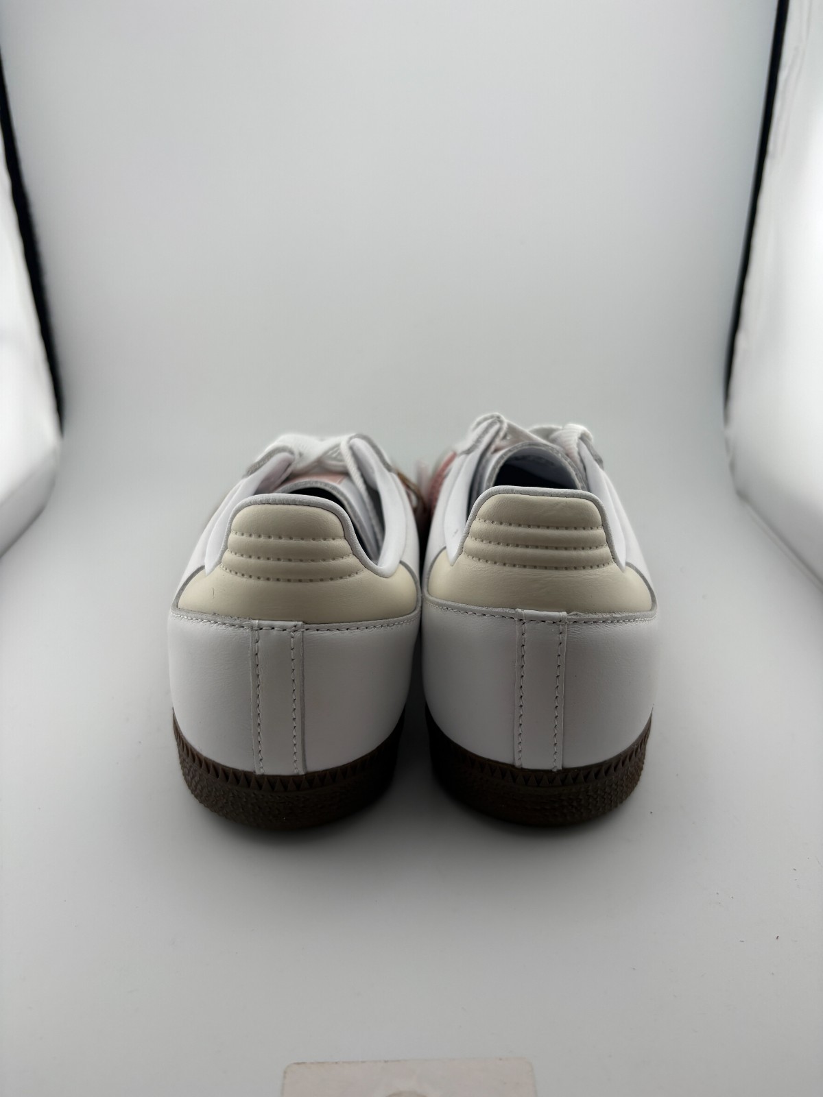 WORN adidas Samba OG White Wonder Mauve JI2677 Size 7W NO BOX
