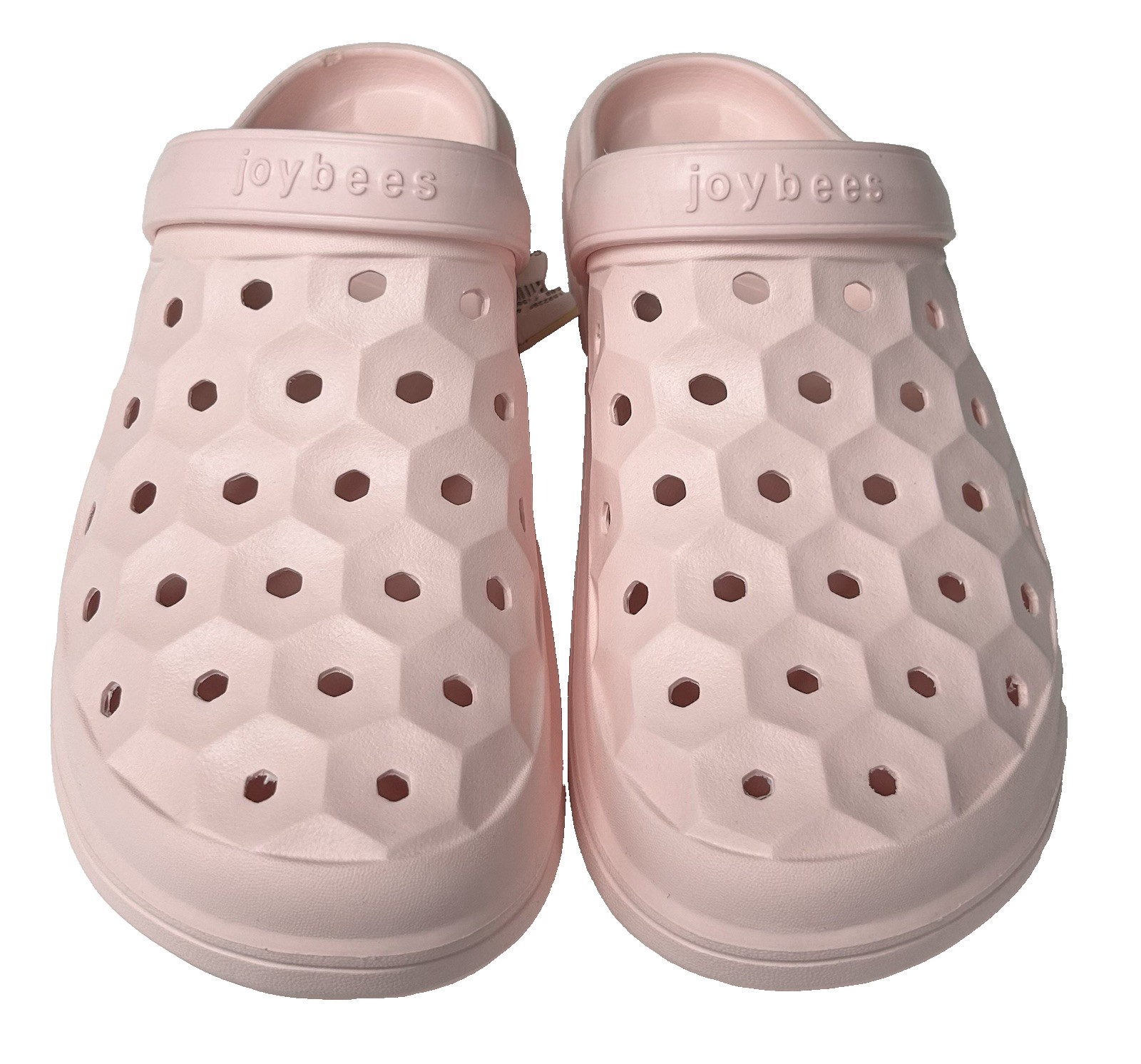 JOYBEES VARSITY Pale Pink Active Comfort Slip-on Clogs~Women’s 11~Men’s 9~NWT!