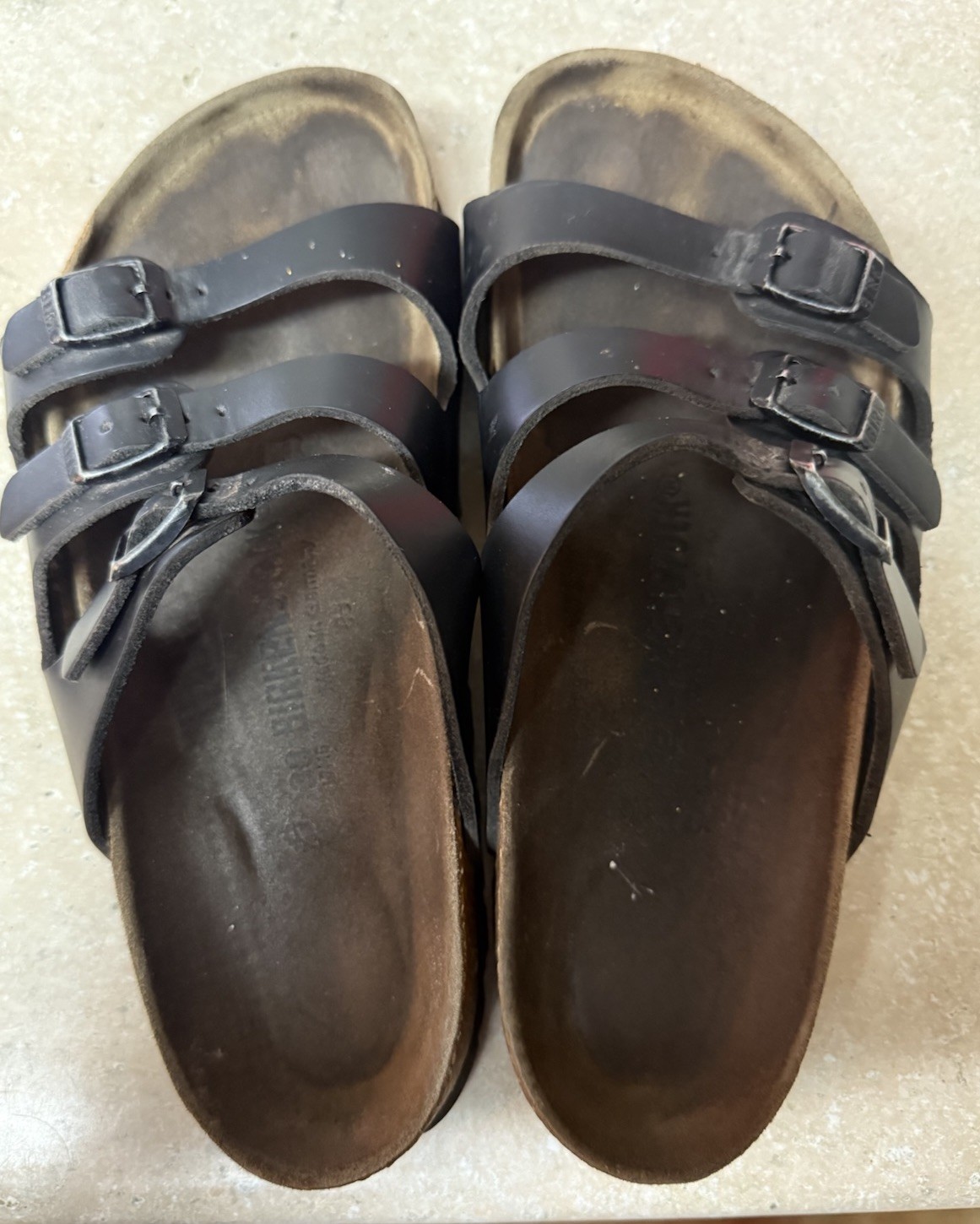 Birkenstock Florida Soft Footbed Sandals brown size unkown reference pic measure