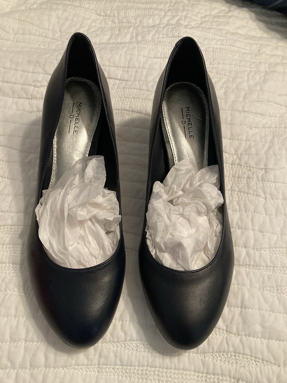 Michelle D. Shoes, Women’s Size 9M, Lisa 421 Marine Navy, 2.5 in. heel NEW!