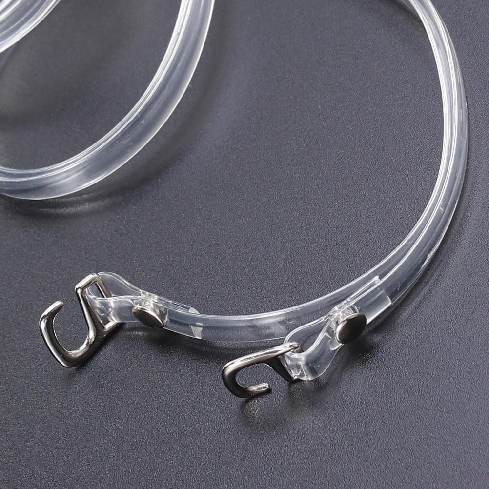 Elastic Shoe Straps for Clear Heels with Buckle