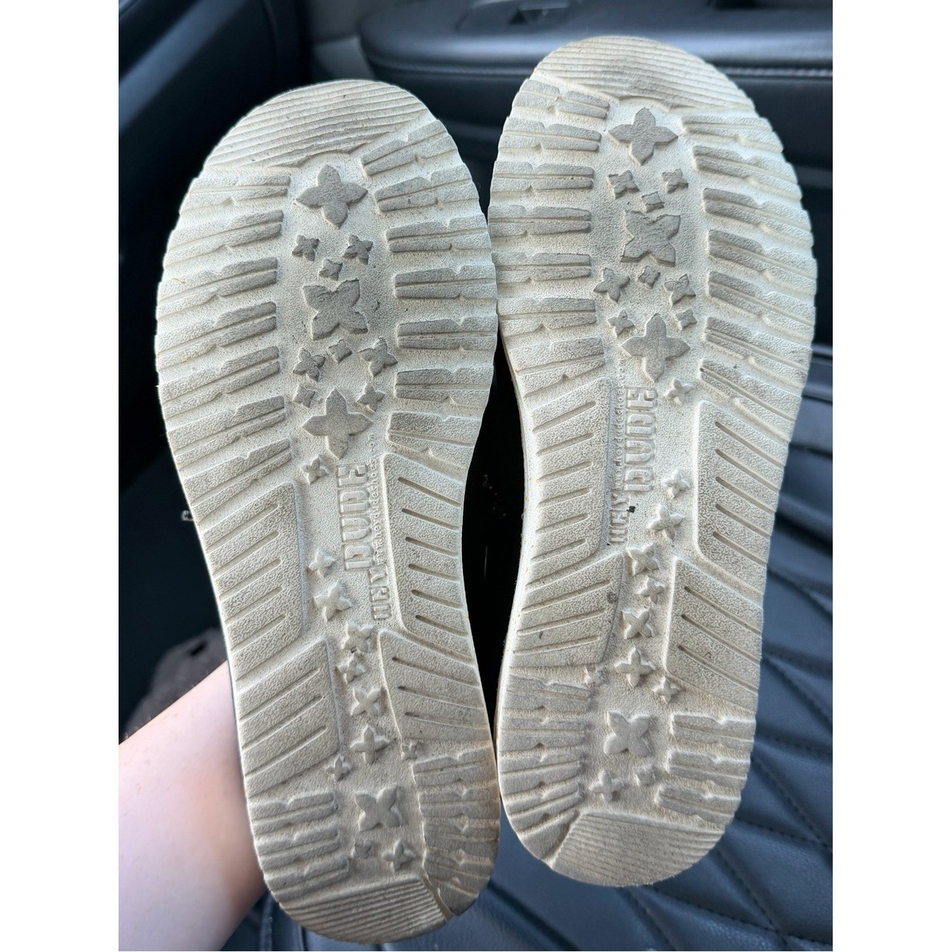 Hey Dude Black Bananas Wendy Shoe Size 10