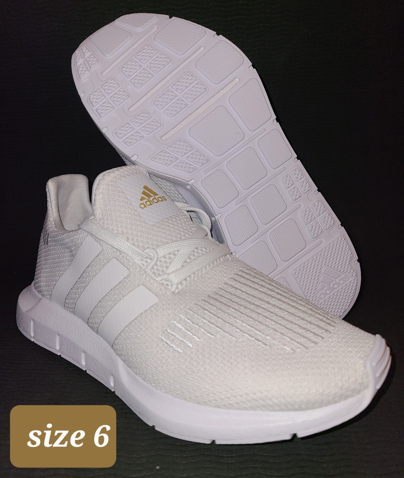 adidas Swift Run 1.0 W Women’s Sneakers White Mesh Low Top Running