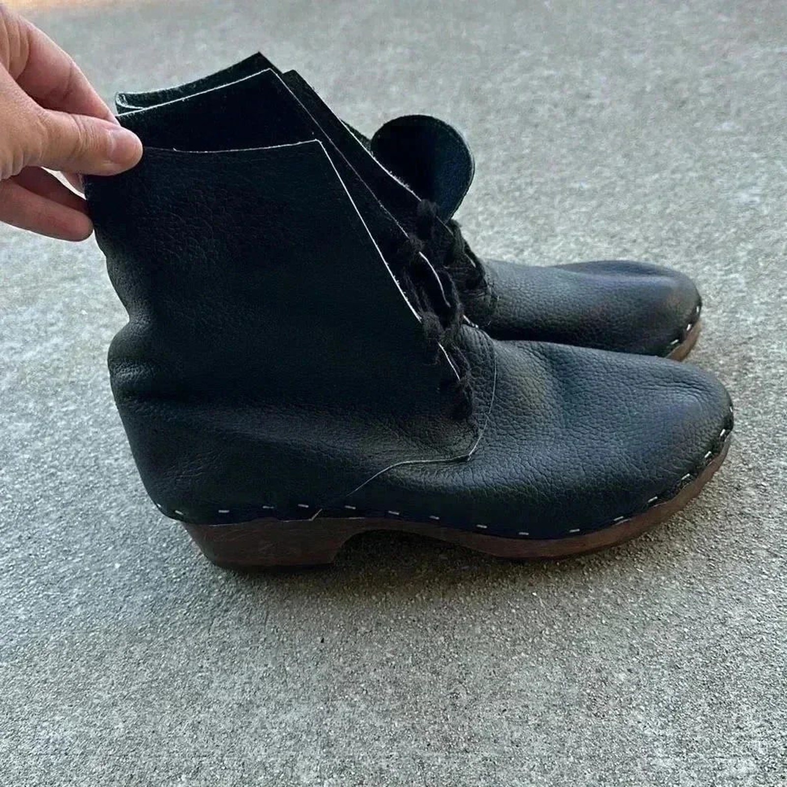Cox of Yorkshire Leather & Sheepskin Boots Women’s Size 41 Made in Sweden