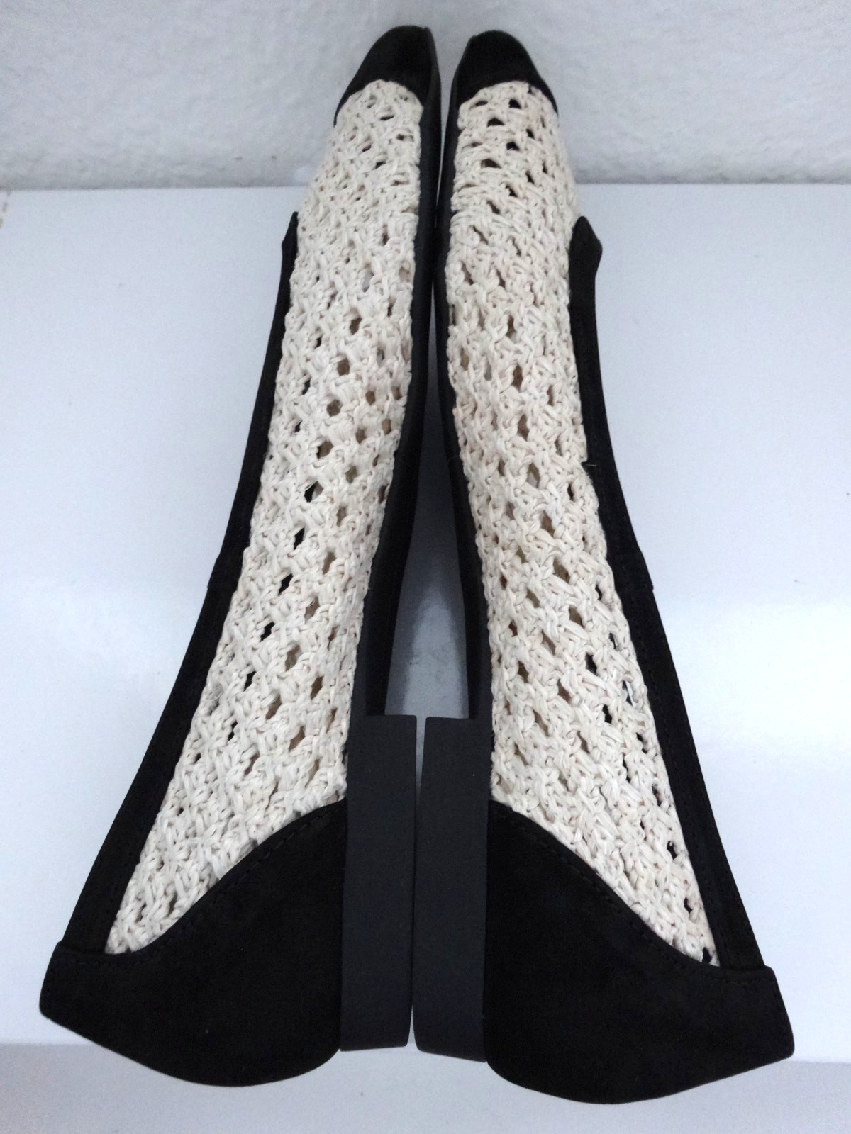 Paul Green Daisy Pointed Toe Flat Black Nature Diva Nubuk US-10.5 UK-8 EU-42