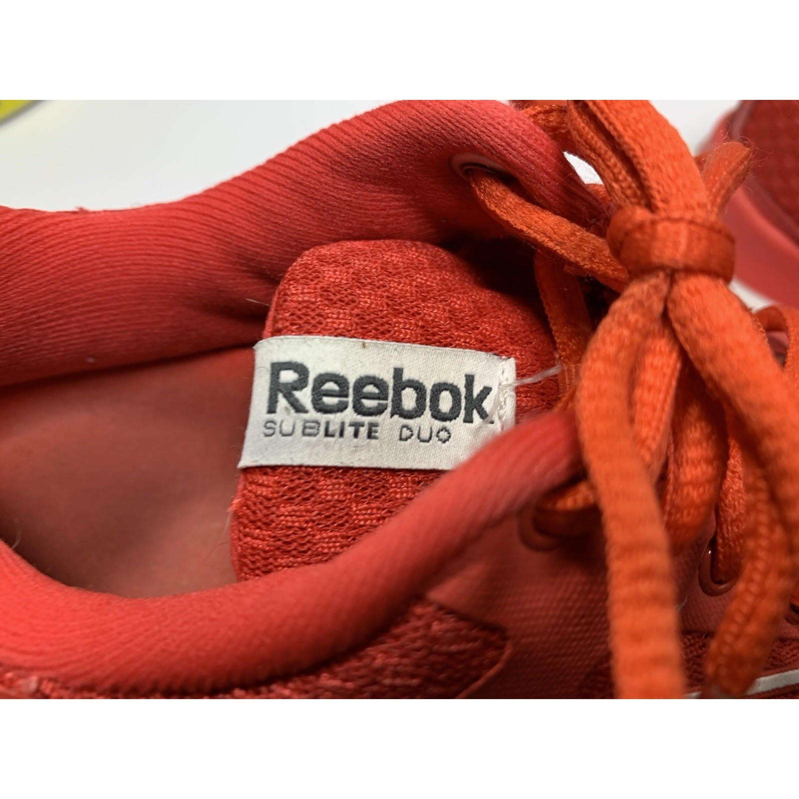 Lightweight Red Running Shoes Breathable Comfort Trainer Women 6.5