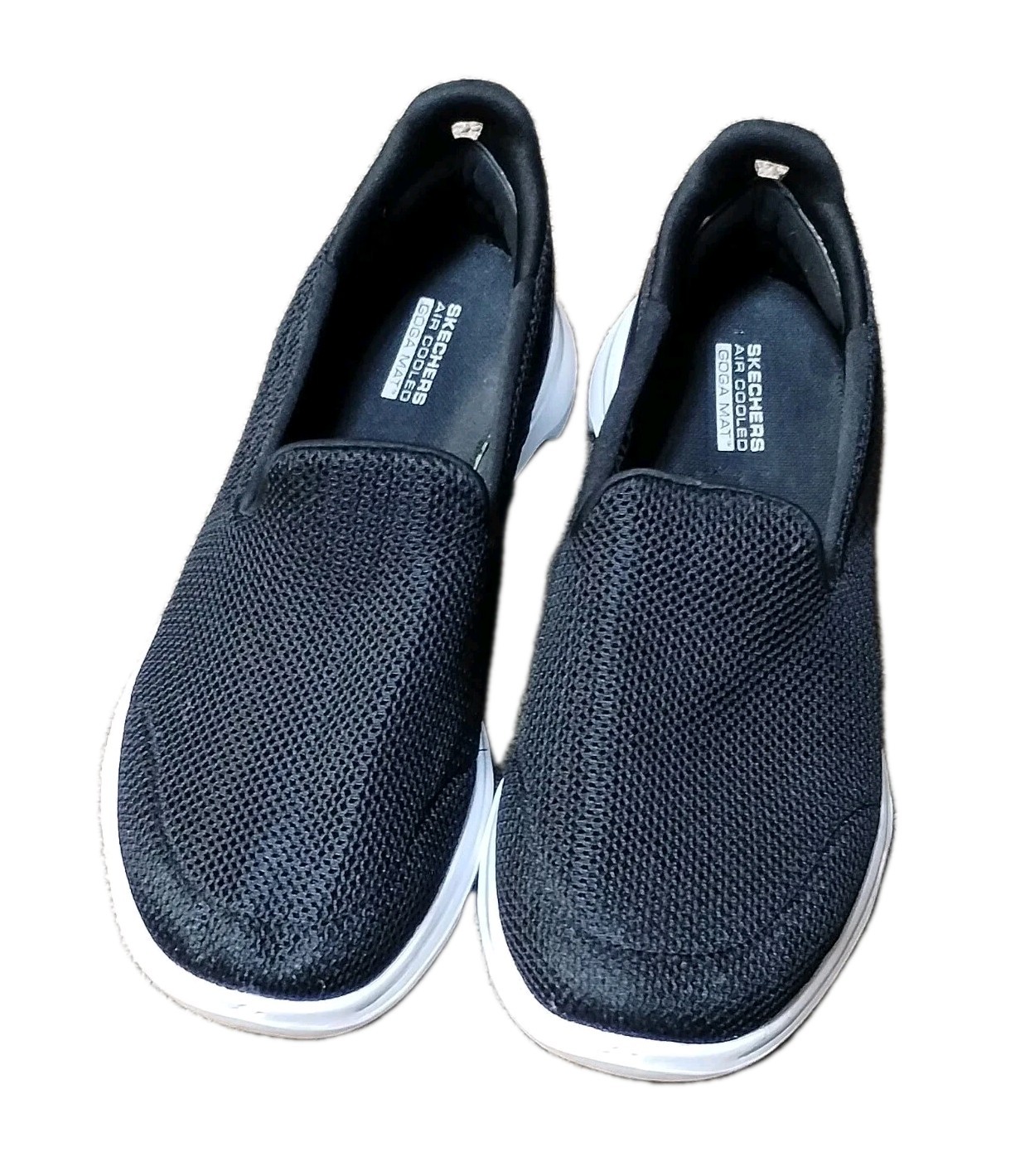 Skechers Womens Go Walk 5-Black Sneakers Shoes 9.5 Medium (B,M) BHFO 5040