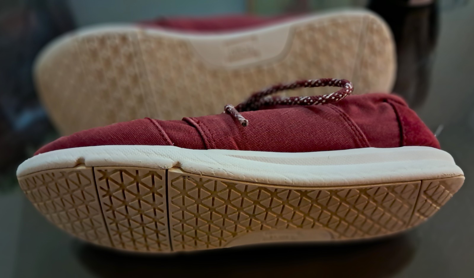 TOMS Del Rey Lace Up Womens Size 8 Sneakers Casual Shoes