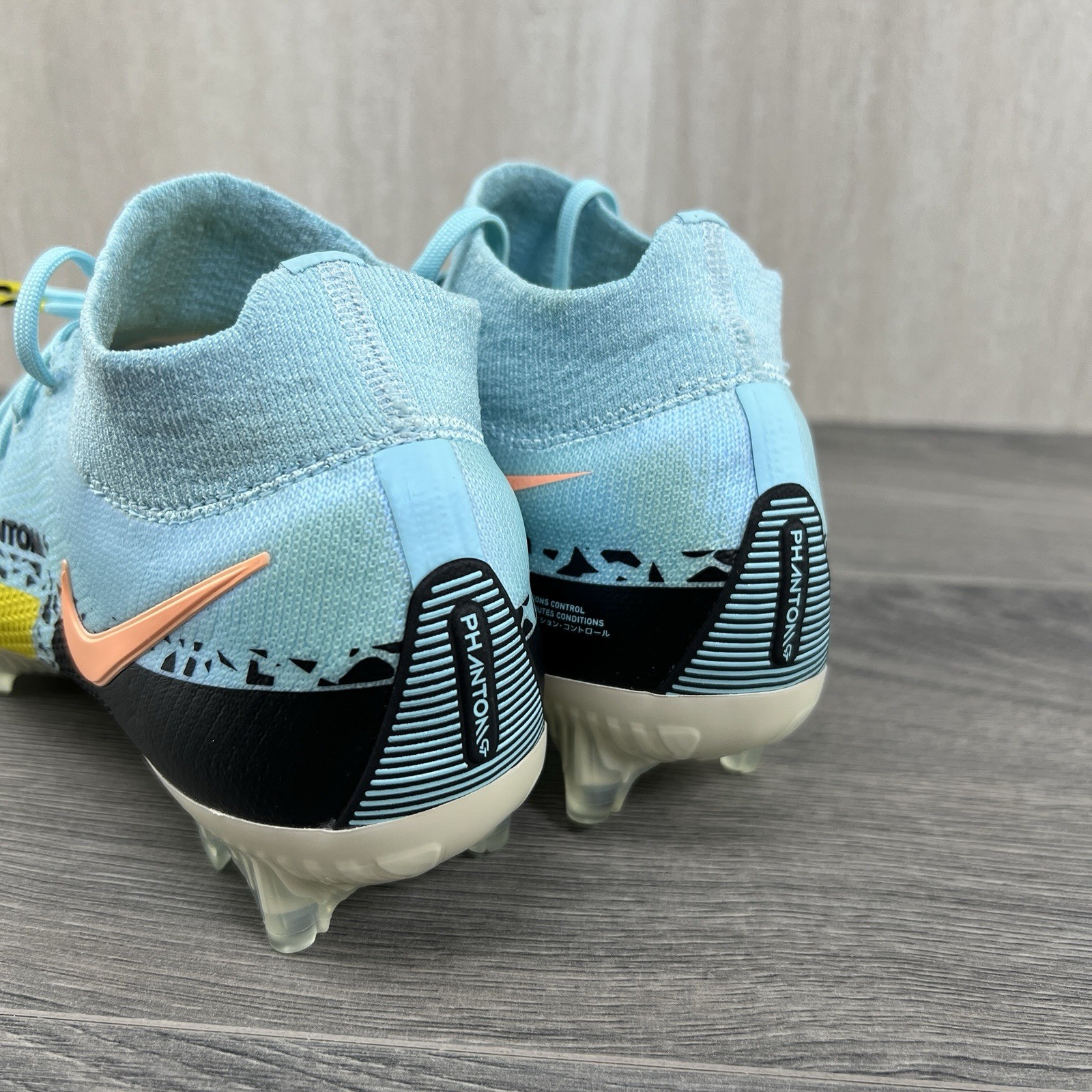 Nike Phantom GT2 Elite DF FG 6 Mens Sz 7.5 Womens Lucent Glacier Soccer Cleats