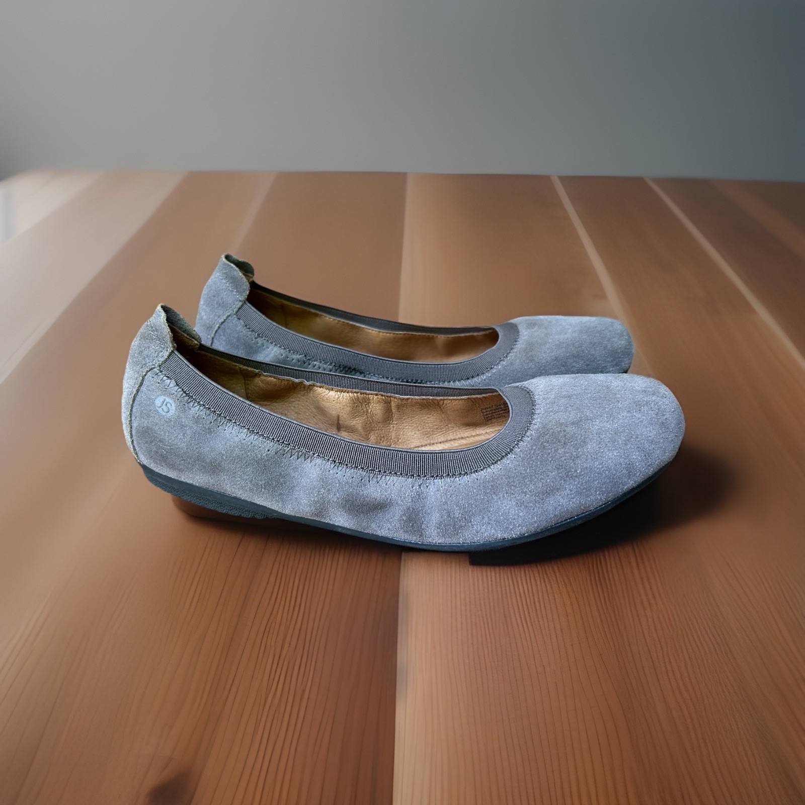 Josef Seibel Pippa 33 asphalt flats Women SZ EU 37 US 6 / 6.5 Gray Ballet Suede