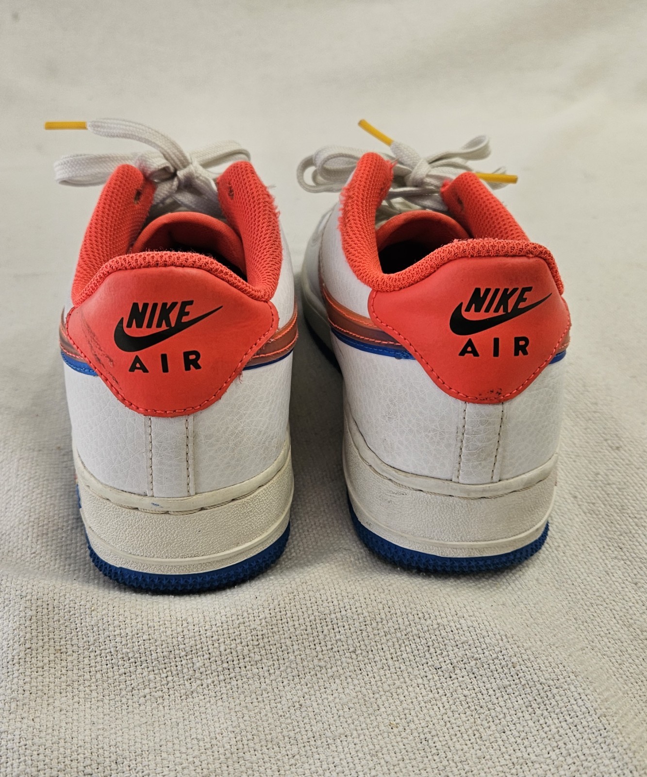 NIKE AIR FORCE 1 LV8 OFFSET 3D SWOOSH SNEAKERS Size Women Size 7 DX1787-100