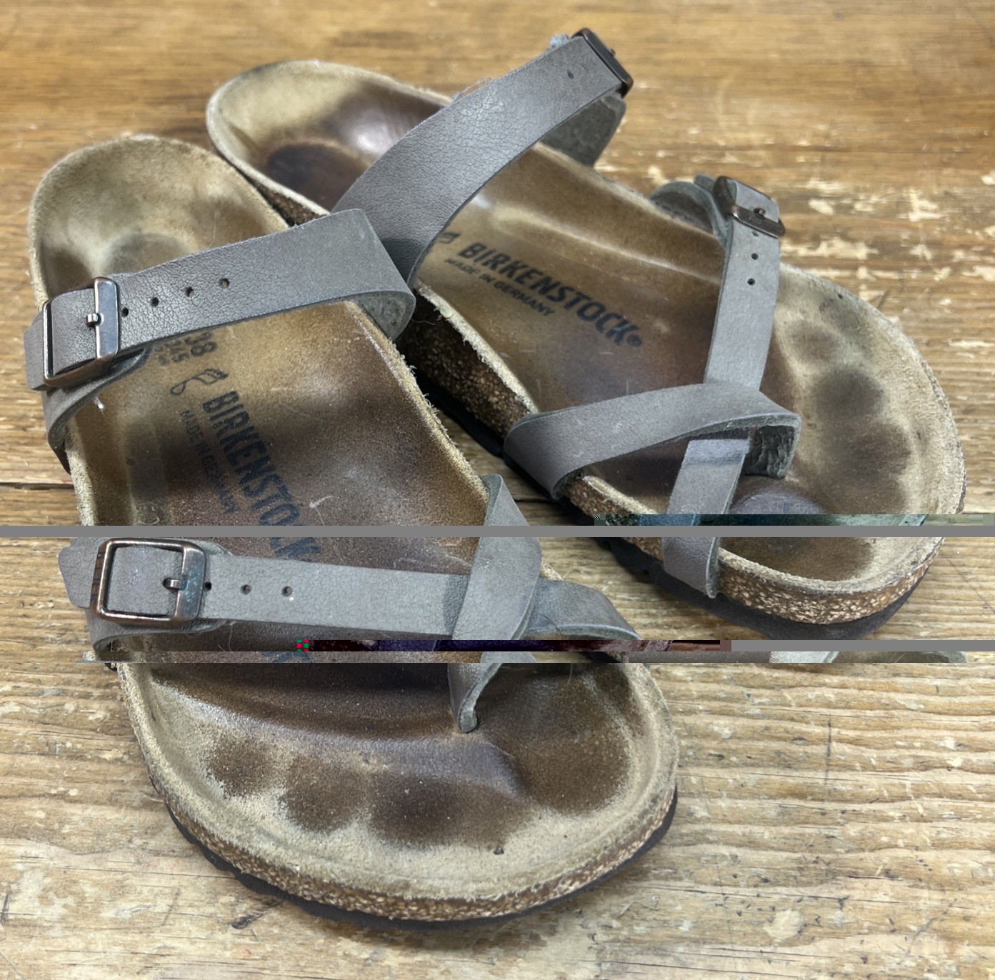Birkenstock Mayari Toe Loop Sandals Size 38 (L7 M5) Summer Spring Fall