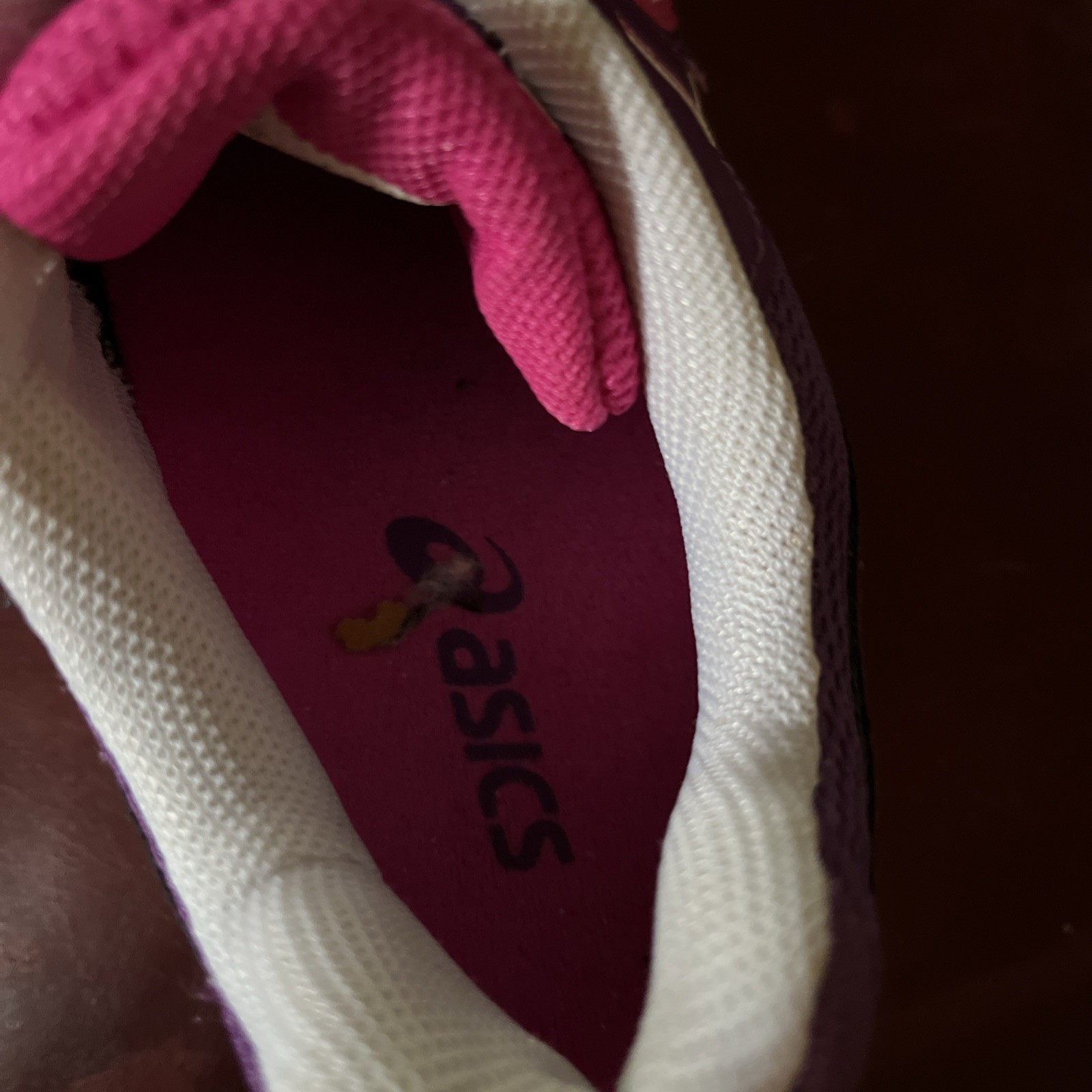 Asics 556Y Gel-Game 5 Pink Purple White Athletic Tennis Shoes Women’s Size 5