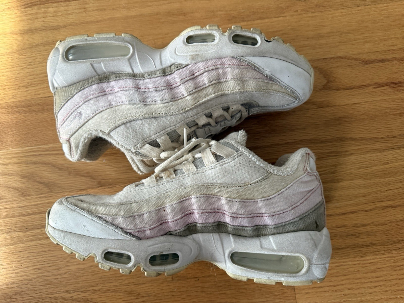Nike Air Max 95 Plant Color Collection Women’s Beige Pink White Sneakers