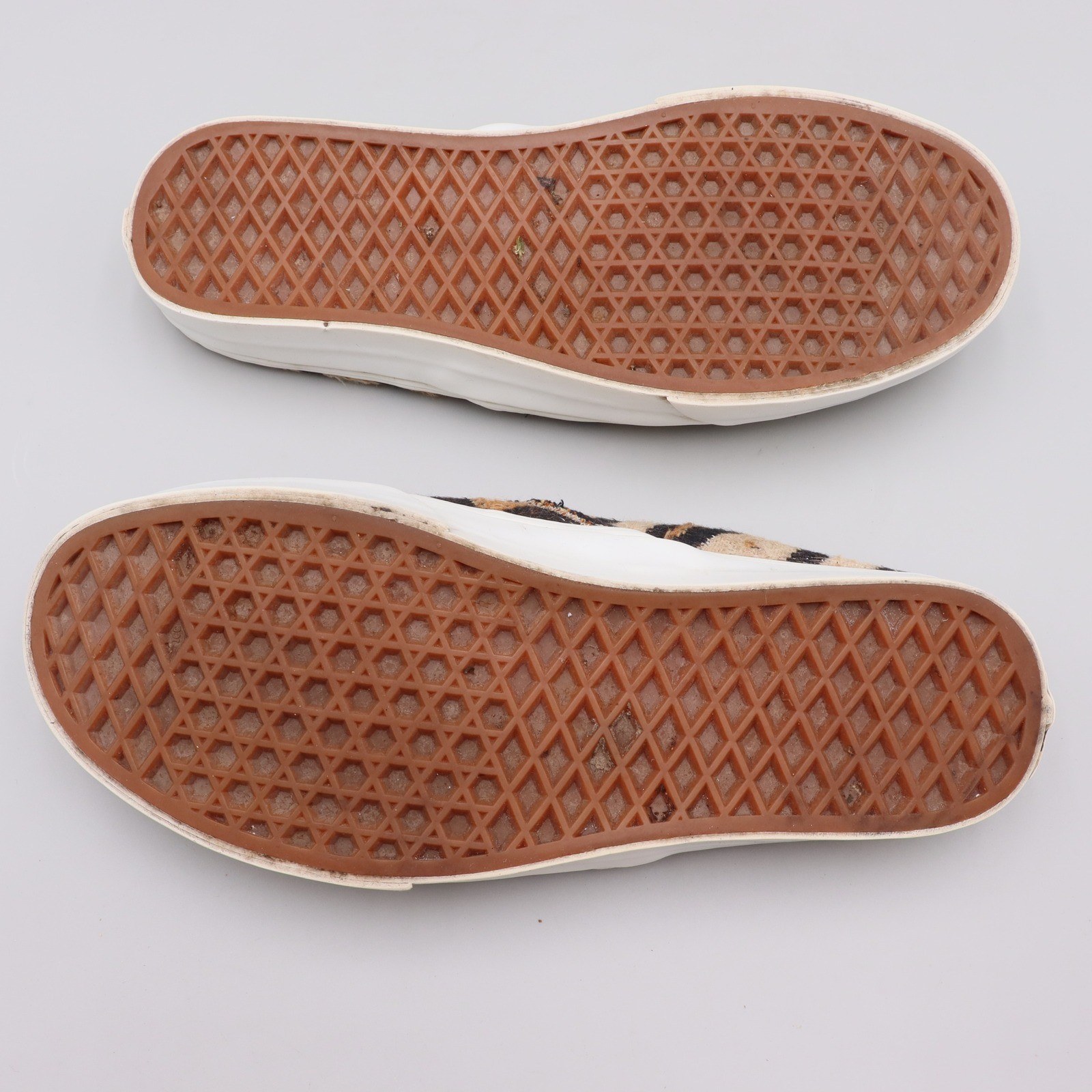 Vans Classic Slip-On Mule Hazy Bones Tiger Animal Print Womens 8 Mens 6.5