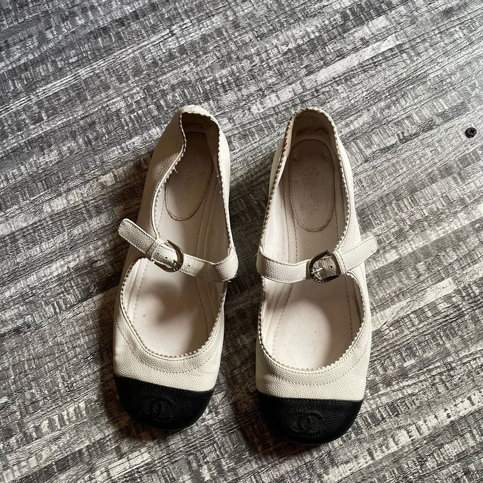 CHANEL MARY JANE BALLET FLATS SIZE EU 36 / US WOMEN 6 / UK 4